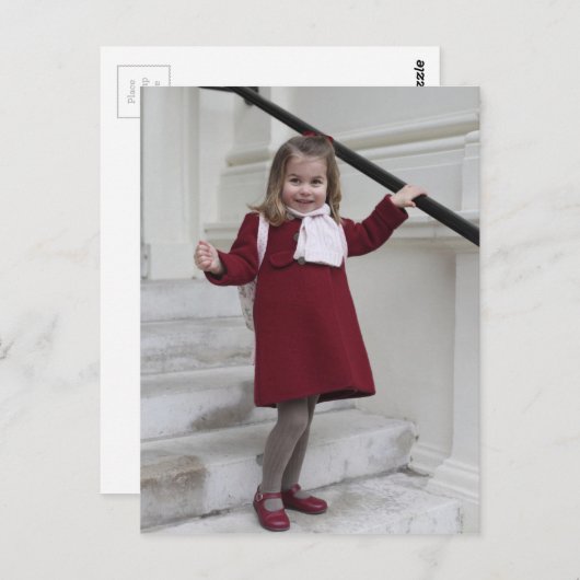 Carte Postale Princesse Charlotte (Devant / Derrière)
