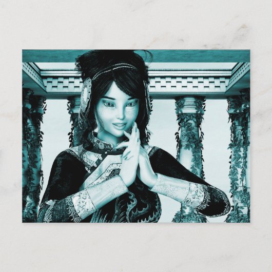 Carte Postale Princesse de Chine (Devant)