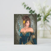 Carte Postale Princesse de conte de fées (Debout devant)
