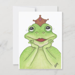 Carte Postale Princesse de la grenouille