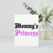 Carte Postale Princesse de maman (Debout devant)
