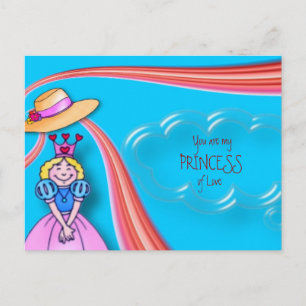 Carte postale Princesse de Valentine