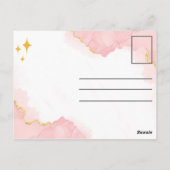 Carte Postale Princesse Delight d'anniversaire (Dos)