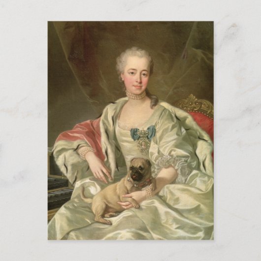Carte Postale Princesse Ekaterina Golitsyna 1759 (Devant)