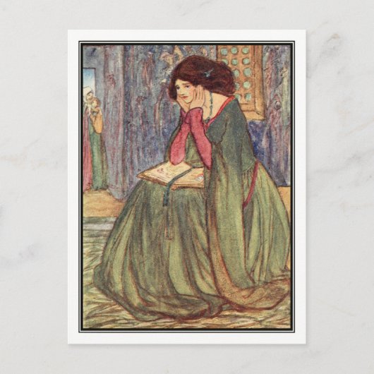Carte Postale Princesse en pleurs par Florence Harrison (Devant)