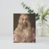 Carte Postale Princesse en rose (Debout devant)