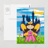 Carte postale Princesse Fairy (Devant / Derrière)