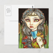 Carte Postale Princesse Grenouille (Devant / Derrière)