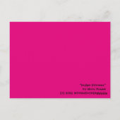 Carte Postale "Princesse indienne" (Dos)