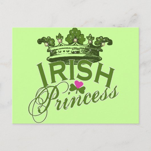 Carte Postale Princesse irlandaise (Devant)