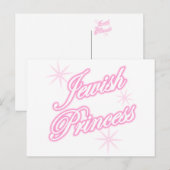 Carte Postale Princesse juive (Devant / Derrière)