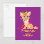 Carte Postale Princesse Kitten (Devant / Derrière)