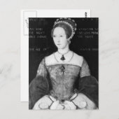 Carte Postale Princesse Mary Tudor (Devant / Derrière)