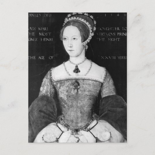Carte Postale Princesse Mary Tudor (Devant)
