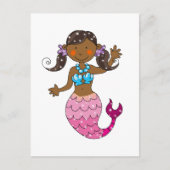 Carte Postale princesse mermaid (Devant)