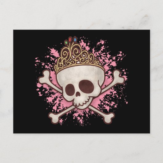 Carte Postale Princesse Pirate -tiara (Devant)