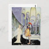 Carte Postale Princesse Rosette et soldat (Devant / Derrière)