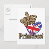 Carte Postale Princesse Royale (Devant / Derrière)
