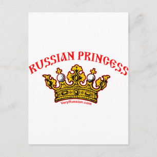 Carte Postale Princesse russe