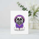 Carte Postale Princesse Shih Tzu (Debout devant)
