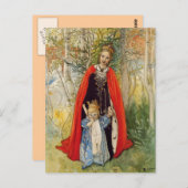 Carte Postale Princesse Spring Mère et fille (Devant / Derrière)