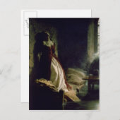 Carte Postale Princesse Tarakanova, 1864 (Devant / Derrière)