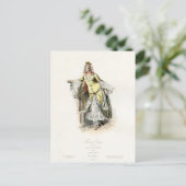 Carte Postale Princesse turque - Mode du XVIIe siècle (Debout devant)