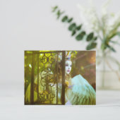 Carte Postale Princesse Unicorne Lumière (Debout devant)