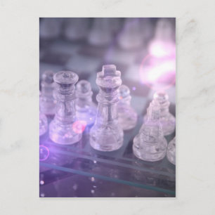 Carte postale principale d'échecs