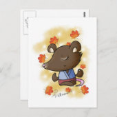 Carte postale principale TMNT (Devant / Derrière)