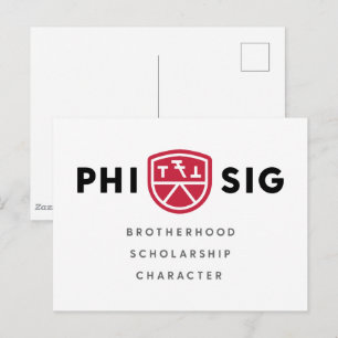 Carte Postale Principes Phi Sigma Kappa