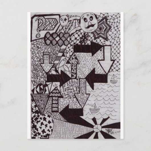 Carte Postale PringlesMan (Devant)