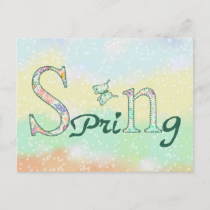 Carte Postale Printemps