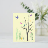 Carte Postale Printemps (Debout devant)