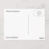 Carte Postale Printemps (Dos)