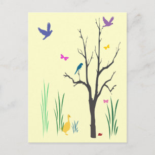 Carte Postale Printemps