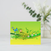 Carte postale Printemps (Debout devant)