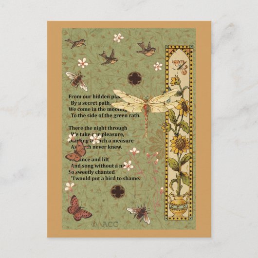 Carte Postale Printemps (Devant)