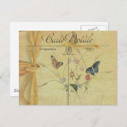 Carte Postale Printemps (Devant / Derrière)