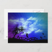 Carte postale Printemps (Devant / Derrière)