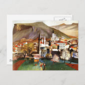 Carte Postale Printemps à Mostar (Devant / Derrière)