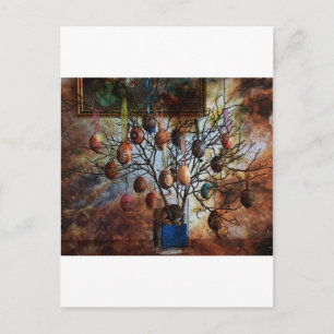 CARTE POSTALE PRINTEMPS ARBRE BÉNÉFICES