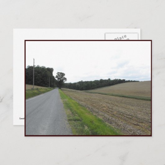 Carte Postale ~ Printemps dans le comté de Lancaster ~ 70 (Devant / Derrière)