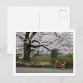 Carte Postale Printemps dans l'ouest de Tokyo (Devant / Derrière)