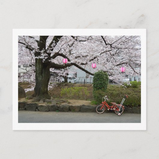 Carte Postale Printemps dans l'ouest de Tokyo (Devant)