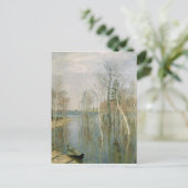 Carte Postale Printemps, Eau haute, 1897 (Debout devant)