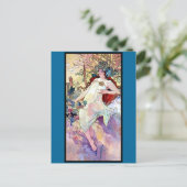 Carte Postale Printemps été hiver (Debout devant)