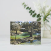 Carte postale Printemps hiver (Debout devant)