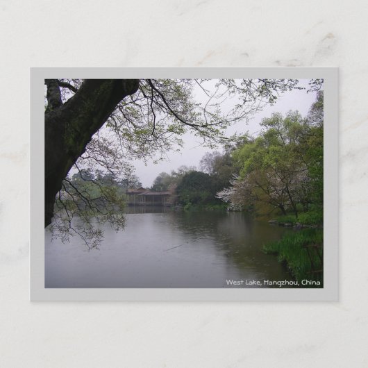 Carte Postale Printemps Lakeside / Voyage photo Chine (Devant)