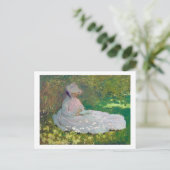 Carte Postale Printemps, Monet (Debout devant)